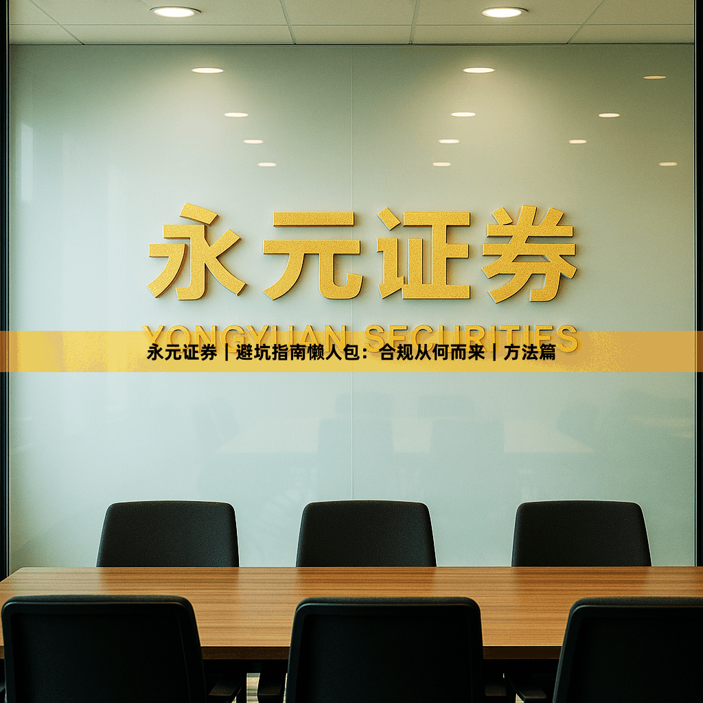 永元证券|避坑指南懒人包:合规从何而来|方法篇