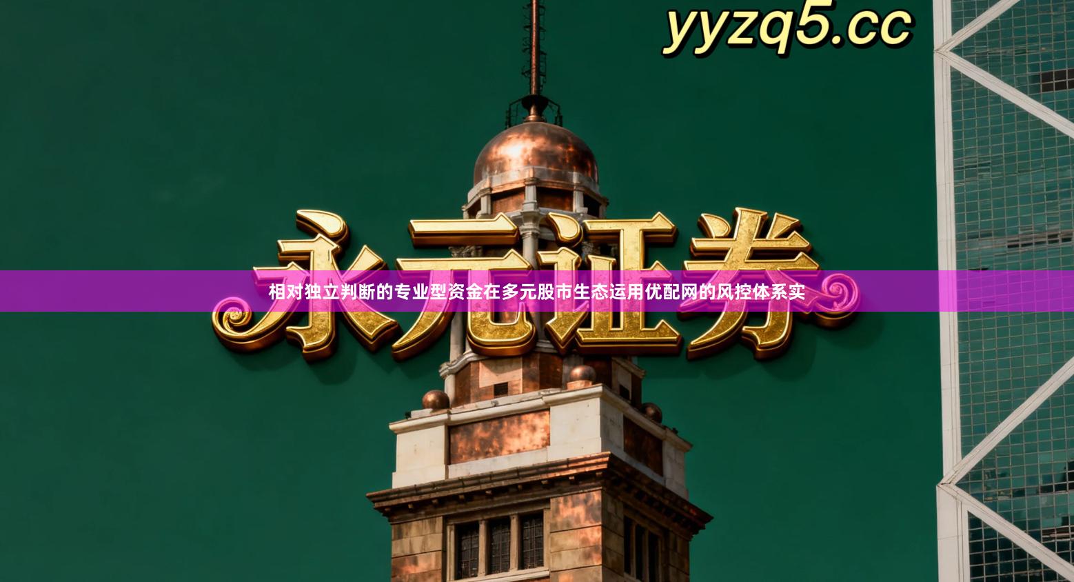 相对独立判断的专业型资金在多元股市生态运用优配网的风控体系实